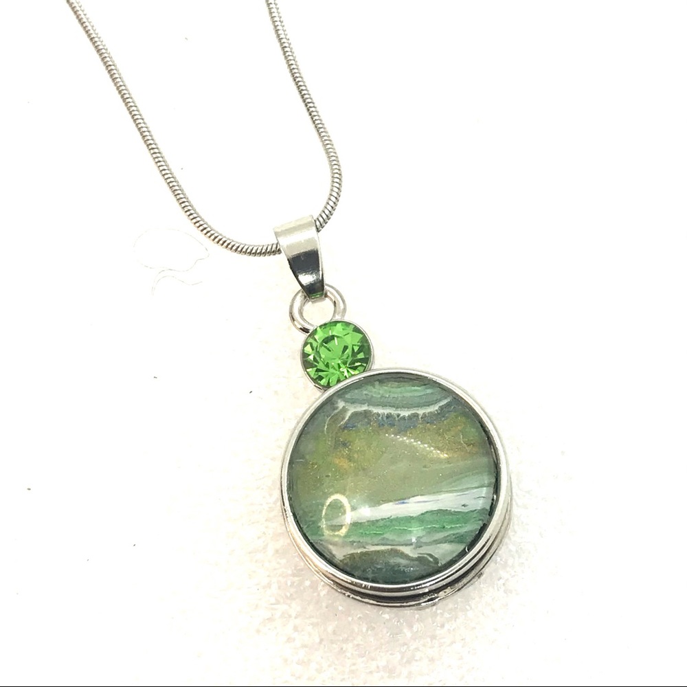 Necklace 20mm Snap Jewelry Stainless Steel SN20